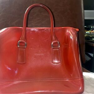 Orange Furla Bag